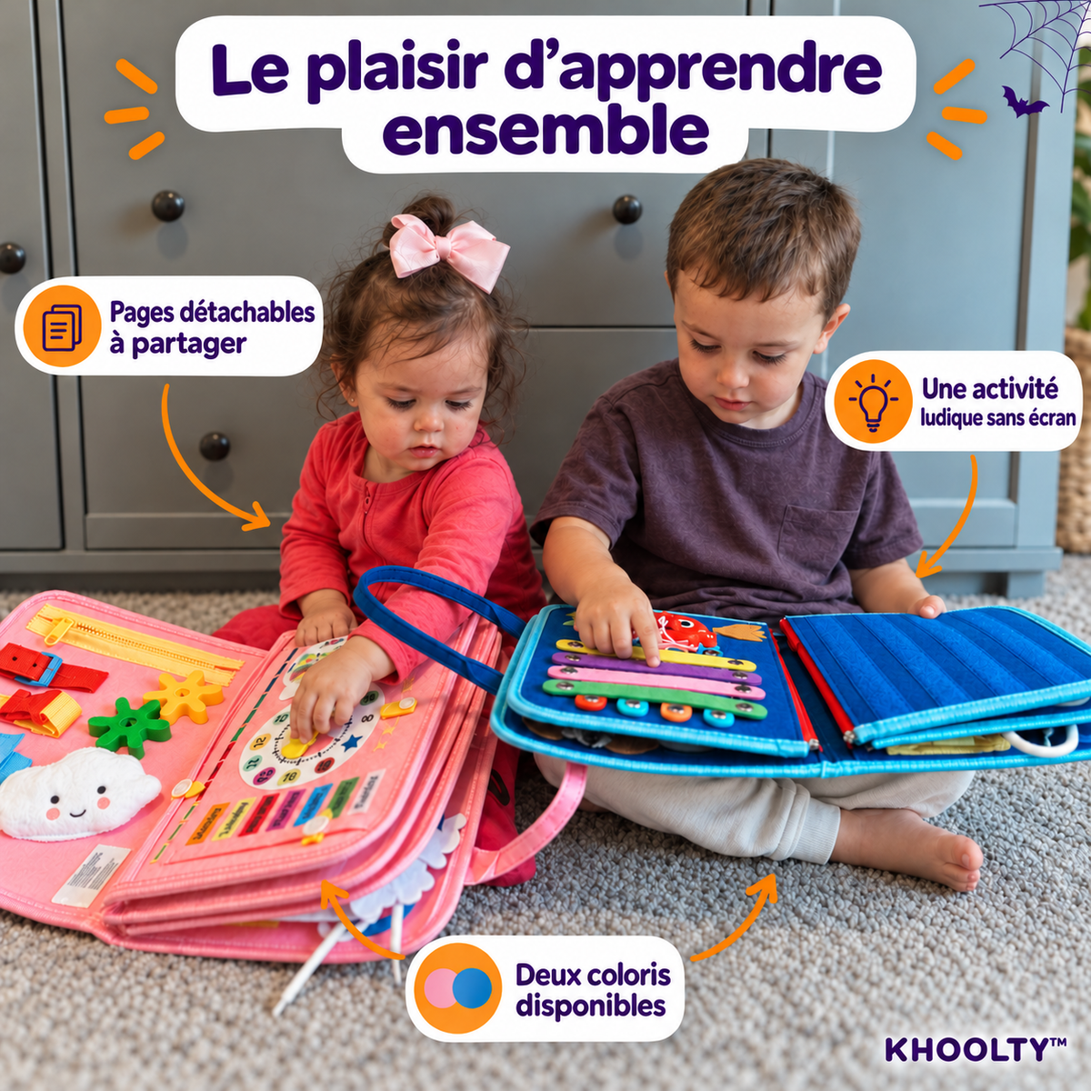 Le Cartable KHOOLTY - qui transforme l’apprentissage en plaisir™ 🎒