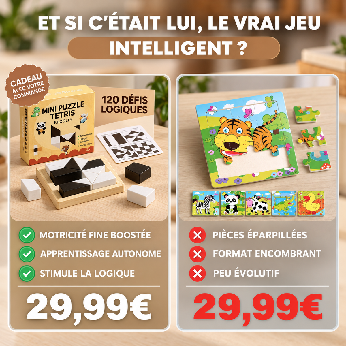 Mini Puzzle Khoolty : il s’amuse, il progresse… et je suis fière de lui™ 🧩