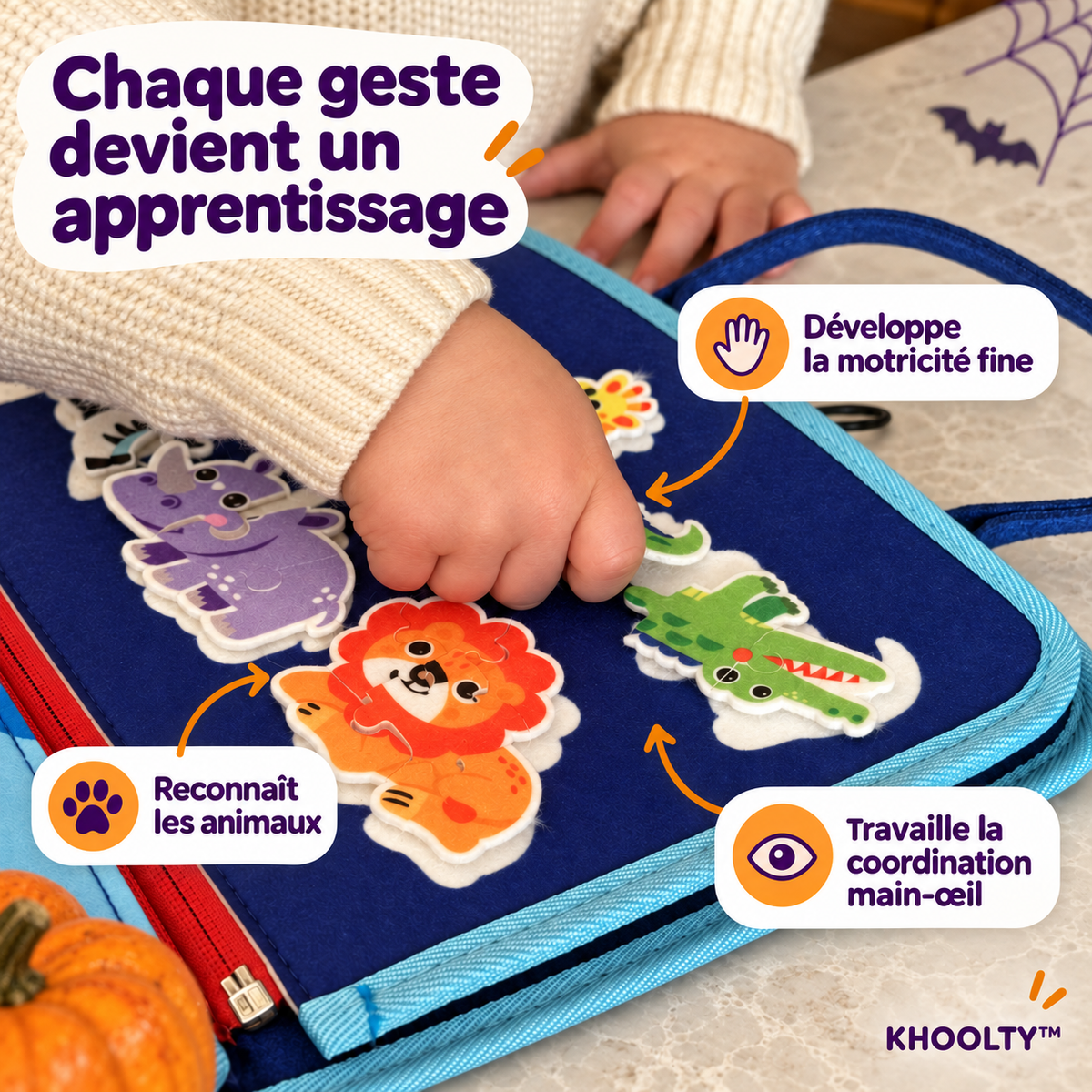 Le Cartable KHOOLTY - qui transforme l’apprentissage en plaisir™ 🎒
