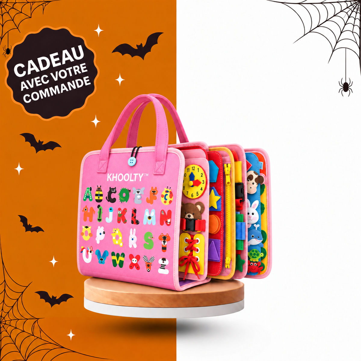 Le Cartable KHOOLTY - qui transforme l’apprentissage en plaisir™ 🎒