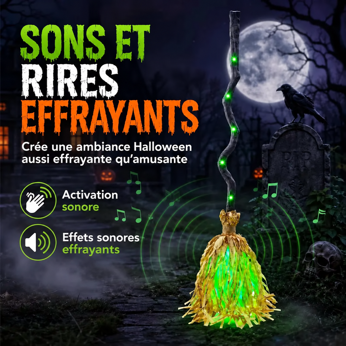 Le Balai Hanté — Vos invités vont regretter d’avoir sonné 💀