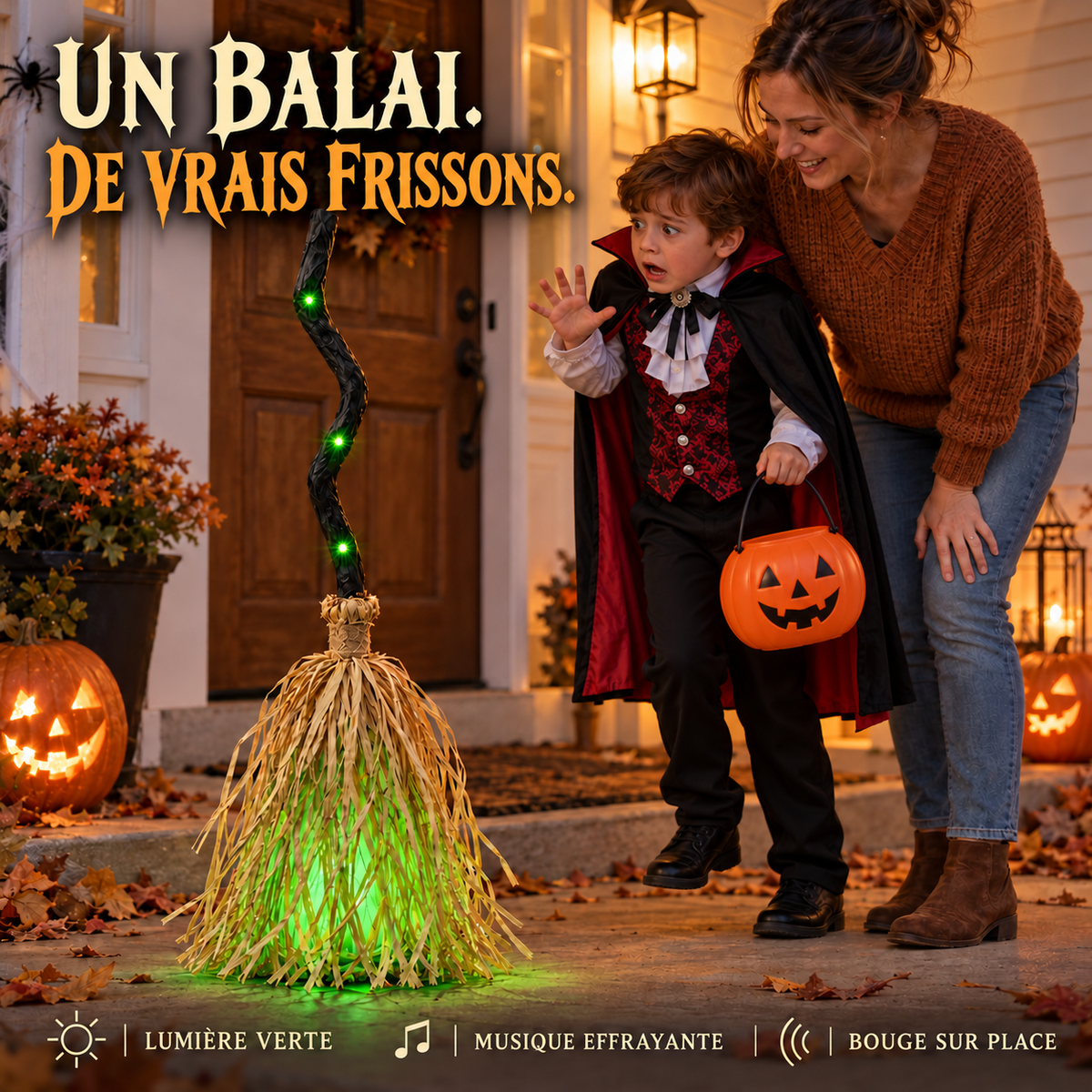 Le Balai Hanté — Vos invités vont regretter d’avoir sonné 💀