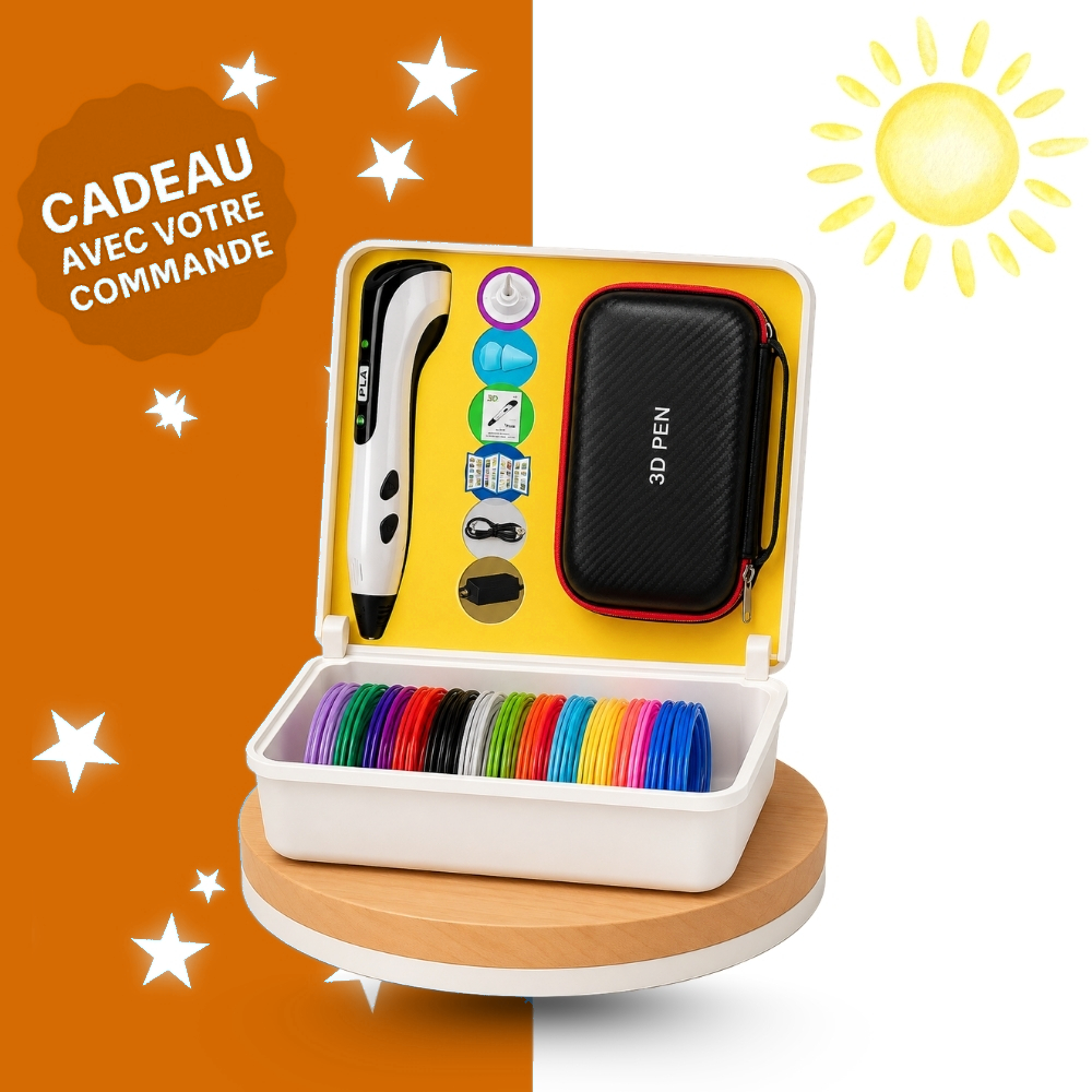 Pack Complet Stylo D'impression 3D™ — L’imagination prend vie ✨